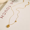 Wholesale Cute Animal Zodiac Cat Pendant Necklace 316L Stainless Steel 316L Stainless Steel Electroplating Jewelry