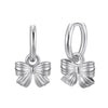 Wholesale Cute Bow Earrings S925 Silver Electroplated For Women