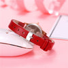 Wholesale Cute Cartoon Cat Luminous Women's Quartz Watch With Alloy Case Imitation Leather Strap And Round Dial