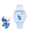 Wholesale Cute Cartoon Square Plastic Case And Silicone Strap Quartz Watch