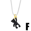 Wholesale Cute Color Bear Pendant Copper Necklace Gooddiy