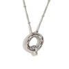 Wholesale Cute Popular Necklace For Women Stainless Steel 18K Gold Plated Letter Pendant With Electroplating