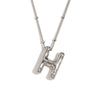 Wholesale Cute Popular Necklace For Women Stainless Steel 18K Gold Plated Letter Pendant With Electroplating