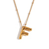 Wholesale Cute Popular Necklace For Women Stainless Steel 18K Gold Plated Letter Pendant With Electroplating