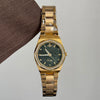 Wholesale 3D Relief Dragon Fruit Gold Steel Band Quartz Watch For Women With Alloy Case And Stainless Steel Buckle