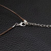 Wholesale Dandelion Dried Flower Necklace Pendant Creative Fashion Small And Fresh Glass Glazed Pu Wax Rope Geometric Style