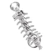 Wholesale Dark Style Electroplated Centipede Animal Zodiac Open Ring For Women Trendy Accessory