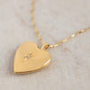Wholesale Diamond Design Geometric Heartshaped Copper And Titanium Steel Necklace For Women