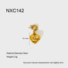 Wholesale Diamondencrusted Badminton Lightning Pattern Stainless Steel Spring Clasp Pendant With 18K Gold Plating And Inlay Diy Jewelry Accessories