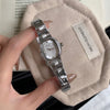 Wholesale Diamondencrusted Oval Alloy And Stainless Steel Band Watch For Women Casual Style