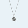 Wholesale Diamondshaped Electroplated Titanium Steel Oshaped Chain Necklace For Women