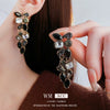 Wholesale Diecast Zirconembedded Geometric Water Drop Clavicle Necklace With Electroplating Treatment