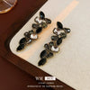 Wholesale Diecast Zirconembedded Geometric Water Drop Clavicle Necklace With Electroplating Treatment