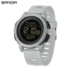 Wholesale Digital Watch Outdoor Luminous Allmatch Fashion Ol Round Dial Abs Case Tpu Strap Acrylic Mirror Unisex