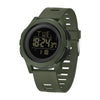Wholesale Digital Watch Outdoor Luminous Allmatch Fashion Ol Round Dial Abs Case Tpu Strap Acrylic Mirror Unisex