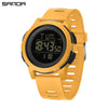 Wholesale Digital Watch Outdoor Luminous Allmatch Fashion Ol Round Dial Abs Case Tpu Strap Acrylic Mirror Unisex