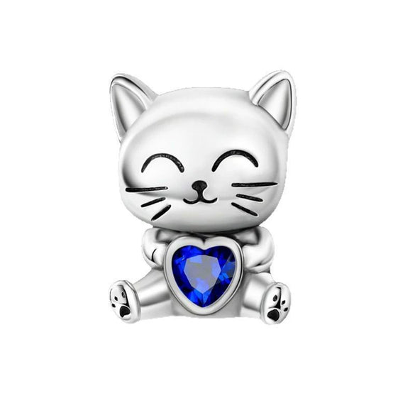 Wholesale Diy Accessories Sterling Silver Animal Print Charm Pendant Bracelet With Dripping Oil Design