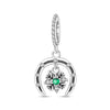 Wholesale Diy Bracelet Accessories 925 Sterling Silver Iris Unicorn Pendant Beads Dripping Oil Design
