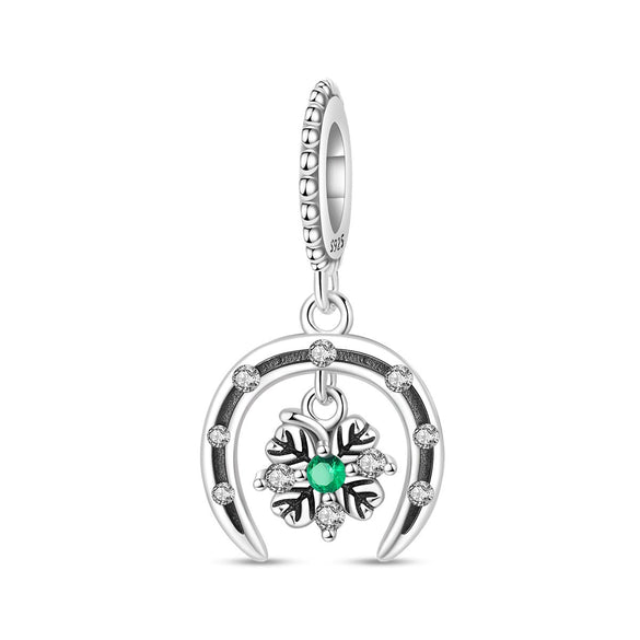 Wholesale Diy Bracelet Accessories 925 Sterling Silver Iris Unicorn Pendant Beads Dripping Oil Design