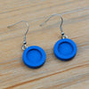 Wholesale Diy Ear Jewelry Accessories Wooden Stainless Steel Antiallergy Ear Hook Totem Geometric Electroplated