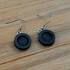 Wholesale Diy Ear Jewelry Accessories Wooden Stainless Steel Antiallergy Ear Hook Totem Geometric Electroplated