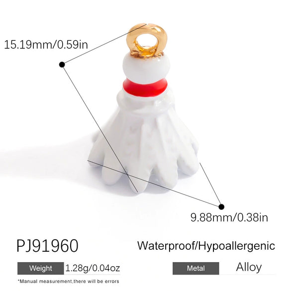 Wholesale Diy Handmade Stainless Steel Jewelry Accessories For Sporting Goods Like Basketball And Football Electroplated Necklace Keychain Pendant