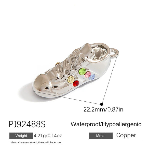 Wholesale Diy Handmade Stainless Steel Jewelry Accessories For Sporting Goods Like Basketball And Football Electroplated Necklace Keychain Pendant