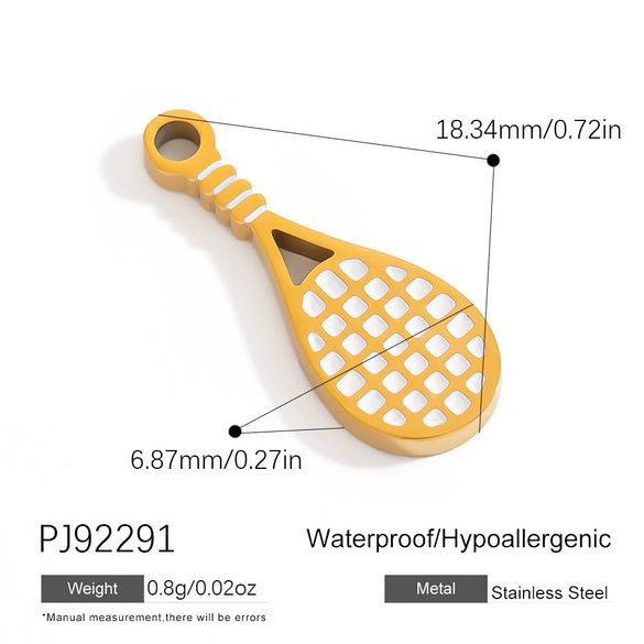 Wholesale Diy Handmade Stainless Steel Jewelry Accessories For Sporting Goods Like Basketball And Football Electroplated Necklace Keychain Pendant