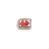 Wholesale Diy Jewelry Accessories Pendant Stainless Steel Gold Plated Geometric Oil Drop Box Pendant With Electroplating