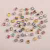 Wholesale Diy Jewelry Accessories Pendant Stainless Steel Gold Plated Geometric Oil Drop Box Pendant With Electroplating