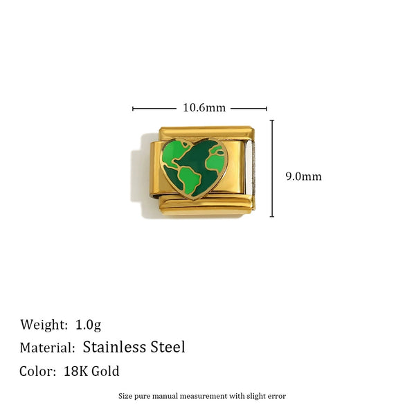 Wholesale Diy Jewelry Accessories Pendant Stainless Steel Gold Plated Geometric Oil Drop Box Pendant With Electroplating