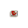 Wholesale Diy Jewelry Accessories Pendant Stainless Steel Gold Plated Geometric Oil Drop Box Pendant With Electroplating