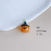 Wholesale Diy Jewelry Accessories Plastic Resin Cartoon Festival Element Transparent Pumpkin Lantern Ghost Pendant