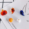 Wholesale Diy Jewelry Accessories Plastic Resin Cartoon Festival Element Transparent Pumpkin Lantern Ghost Pendant