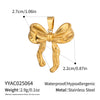 Wholesale Diy Jewelry Accessories Stainless Steel Non Fading Seaside Pendant With Small Animal Pattern For Women Electroplated With 18K Real Gold