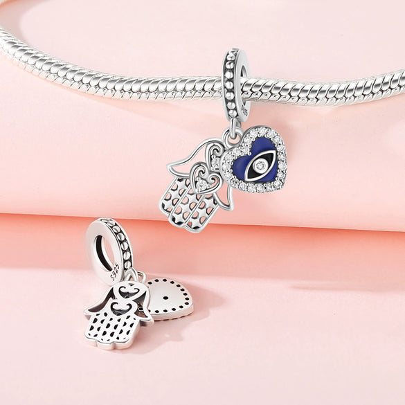 Wholesale Diy Jewelry Accessories Sterling Silver 925 Beads Virgin Cross Bracelet With Dripping Oil Design