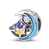 Wholesale Diy Jewelry Accessories 925 Sterling Silver Moonlight Fairy Beads Charm Bracelet With Dripping Oil Design
