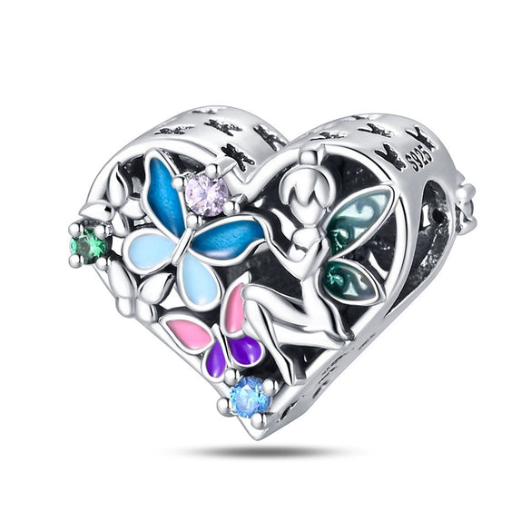 Wholesale Diy Jewelry Accessories 925 Sterling Silver Moonlight Fairy Beads Charm Bracelet With Dripping Oil Design