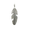 Wholesale Diy Jewelry Accessories Zinc Alloy Leaves And Feathers Retro Necklace And Earrings Pendant Electroplated