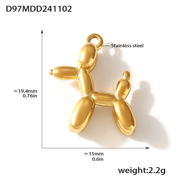 Wholesale Diy Jewelry Pendant Accessories With Natural Geometric Elements Stainless Steel Furnace Vacuum Plating 18K Real Gold