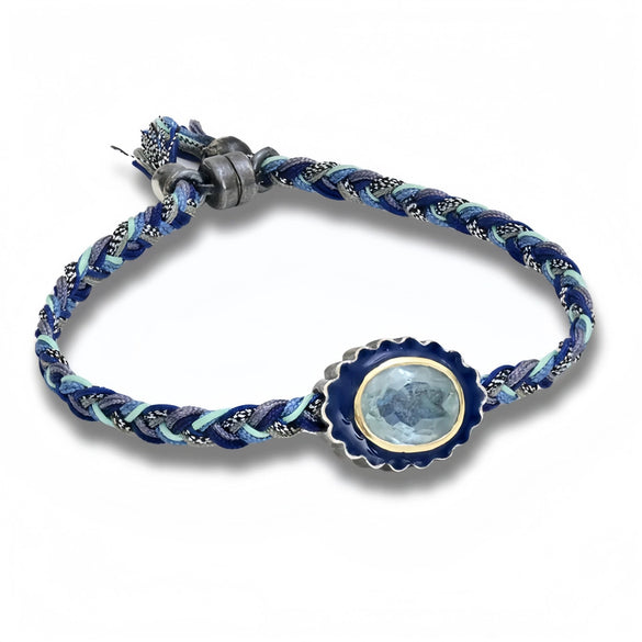 Wholesale Dopamine Bracelet Copper Electroplated Drop Shape Lucky Rope Unisex