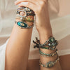 Wholesale Dopamine Bracelet Copper Electroplated Drop Shape Lucky Rope Unisex