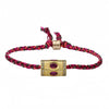 Wholesale Dopamine Bracelet Copper Electroplated Drop Shape Lucky Rope Unisex