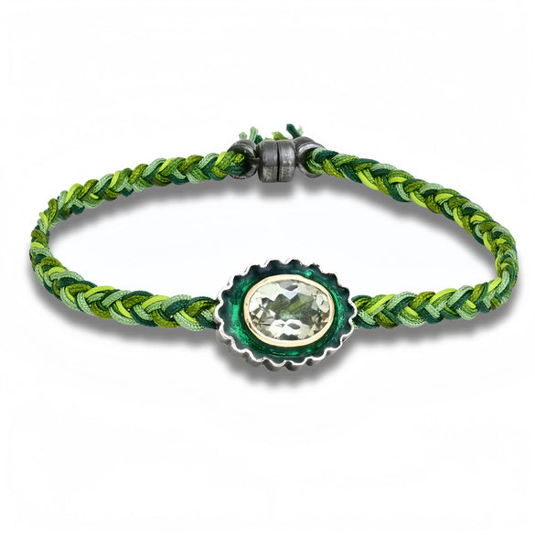 Wholesale Dopamine Bracelet Copper Electroplated Drop Shape Lucky Rope Unisex