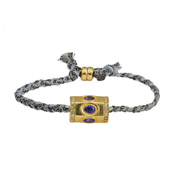 Wholesale Dopamine Bracelet Copper Electroplated Drop Shape Lucky Rope Unisex