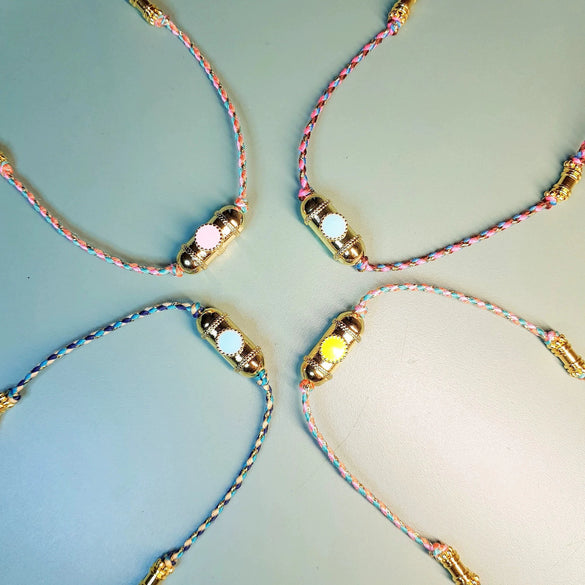 Wholesale Dopamine Necklace Brass Copper Geometric Electroplating Cylindrical Unisex