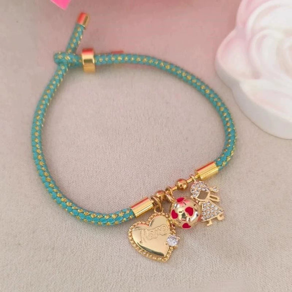 Wholesale Dopamine Necklace Copper Heart Star Letter Pendant Electroplating