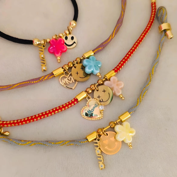 Wholesale Dopamine Necklace Copper Heart Star Letter Pendant Electroplating