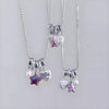 Wholesale Dopamine Necklace Copper Natural Baroque Shaped Pearl Heart Star Geometric Multipendant Electroplating Unisex