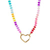 Wholesale Dopamine Necklace Stainless Steel Geometric Pendant Electroplated Diy Beaded For Women
